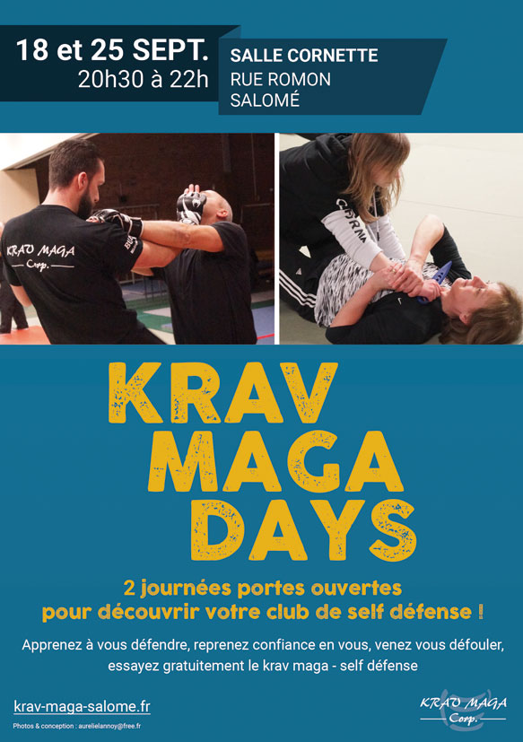 Portes ouvertes krav maga Salomé